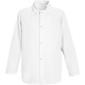 Vf Imagewear Red Kap¬Æ Gripper-Front Short Butcher Coat, White, White, Polyester/Cotton, L 0416WHRGL